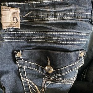 Vanilla star size 9 jeggings Jeans, super stretchy really lightweight.